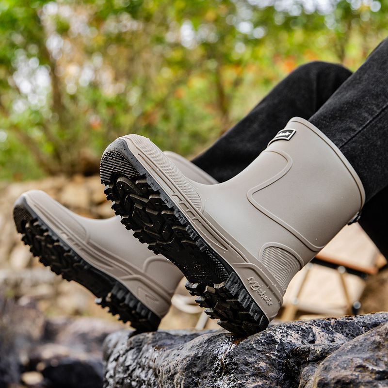 Fishing Boots - Мужские износостойкие резиновые сапоги с толстой