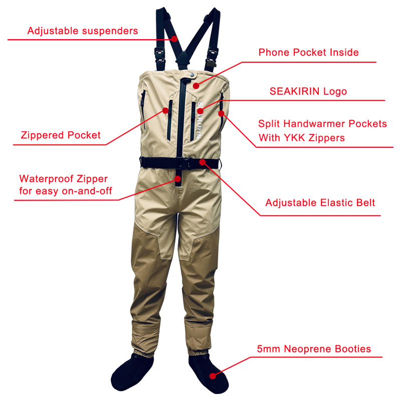 Дышащие вейдеры для рыбалки на – обзор и цена Fishing Waders