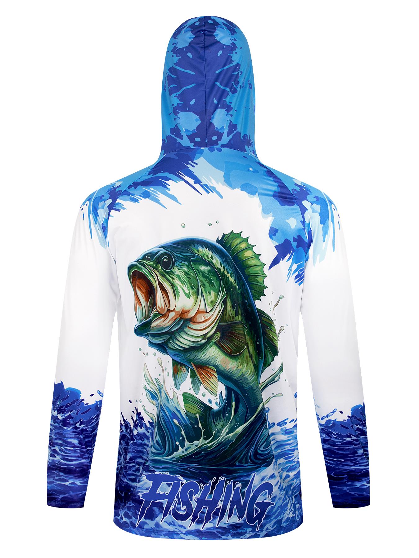 Рыболовная рубашка с капюшоном – обзор и цена Fishing Shirt Uv Protection